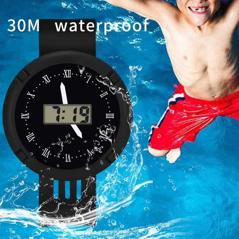 Children Girls Analog Digital Sport LED Electronic Waterproof Wrist Watch Boy's Digital LED Quartz Alarm Date Sports Wrist Watch
Children Girls Analog Digital Sport LED Electronic Waterproof Wrist Watch Boy's Digital LED Quartz Alarm Date Sports Wrist Watch