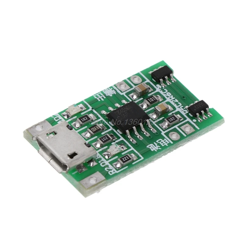 TP4056 1S 3.7V USB 1A Lithium Lipo 18650 Battery Charging Protection Module AUG_18 Wholesale&DropShip
TP4056 1S 3.7V USB 1A Lithium Lipo 18650 Battery Charging Protection Module AUG_18 Wholesale&DropShip