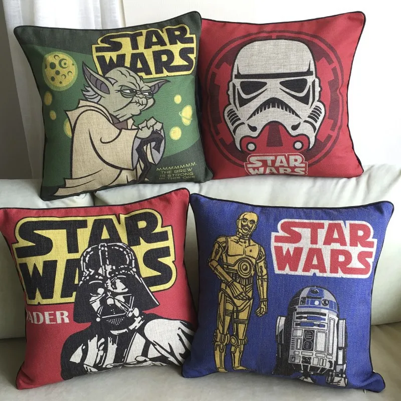 Cartoon Cushion For Sofa Home Decor Decorative Cushion Cover Throw Pillowcase Star Wars Seat Chair Cushion Case
Cartoon Cushion For Sofa Home Decor Decorative Cushion Cover Throw Pillowcase Star Wars Seat Chair Cushion Case