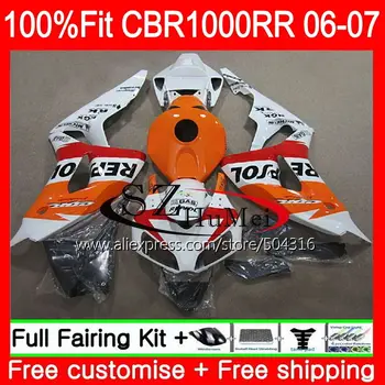 Injection Body For HONDA CBR 1000 RR 06 07 CBR 1000RR 60SH9 CBR1000RR 06 07 CBR1000 RR 2006 2007 Repsol white OEM Fairings kit
Injection Body For HONDA CBR 1000 RR 06 07 CBR 1000RR 60SH9 CBR1000RR 06 07 CBR1000 RR 2006 2007 Repsol white OEM Fairings kit