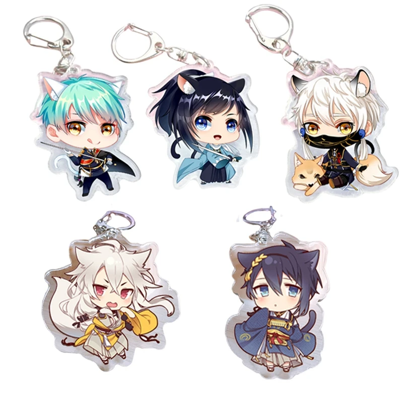 Touken Ranbu Keychain Cute Game Role Key Chain Pendant Acrylic Cartoon Key Ring
Touken Ranbu Keychain Cute Game Role Key Chain Pendant Acrylic Cartoon Key Ring