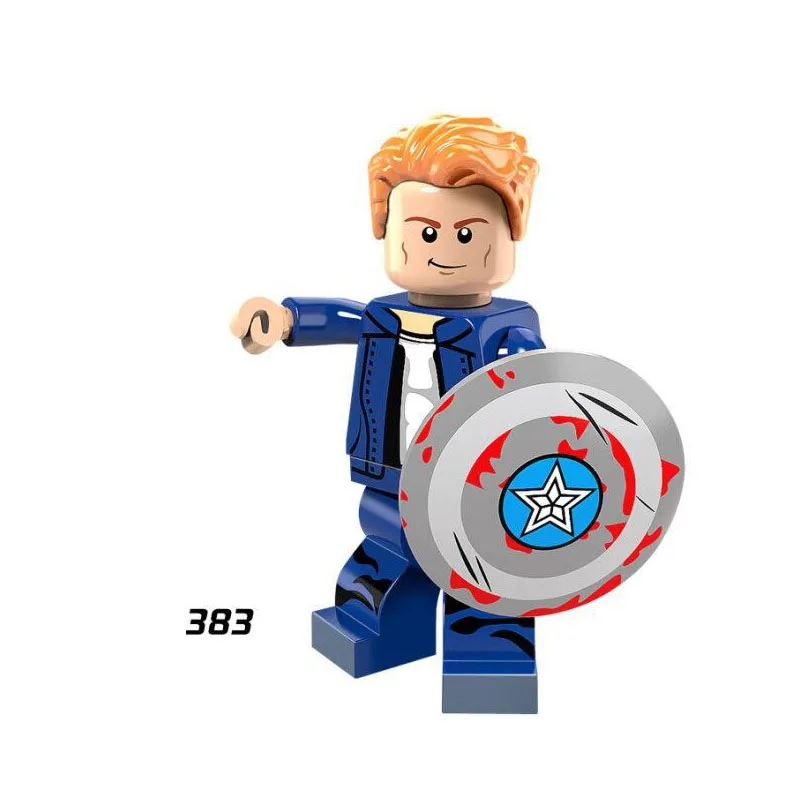 Single Sale Super Heroes Star Wars 383 Casual clothes Captain America Building Blocks Figure Toys gift Compatible Legoed Ninjaed
Single Sale Super Heroes Star Wars 383 Casual clothes Captain America Building Blocks Figure Toys gift Compatible Legoed Ninjaed