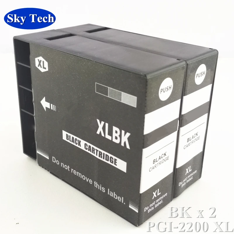 Картридж с пигментом 2BK для PGI2200XL, подходит для Canon MAXIFY IB4020 MB5020 MB5320 и т. д.
Картридж с пигментом 2BK для PGI2200XL, подходит для Canon MAXIFY IB4020 MB5020 MB5320 и т. д.