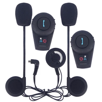 FreedConn Motorcycle Intercom Helmet Headset with Bluetooth function Motorbike Communication System (2Pcs with Hard Cable)
FreedConn Motorcycle Intercom Helmet Headset with Bluetooth function Motorbike Communication System (2Pcs with Hard Cable)