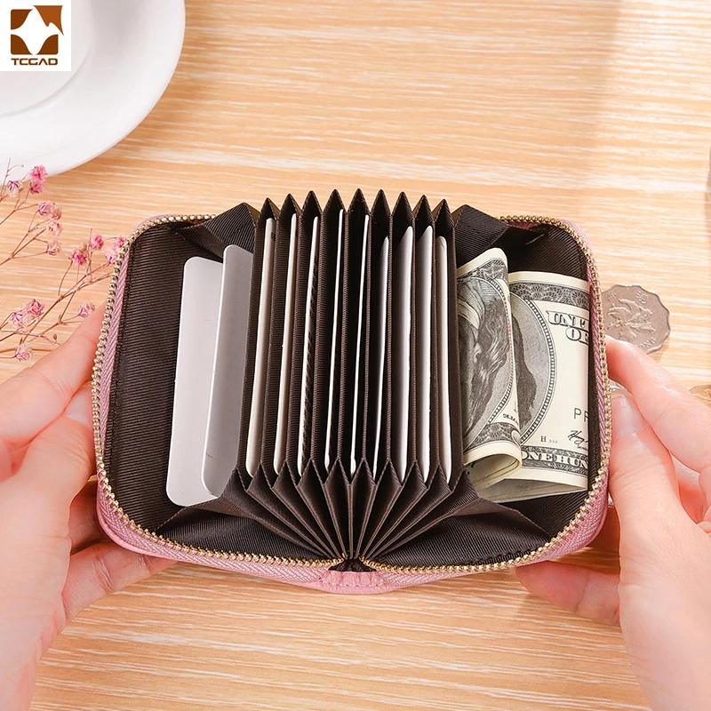 women's wallet pi Brand card PU zero 9 card leather credit card holder card bag women's small zero purse 2019
women's wallet pi Brand card PU zero 9 card leather credit card holder card bag women's small zero purse 2019