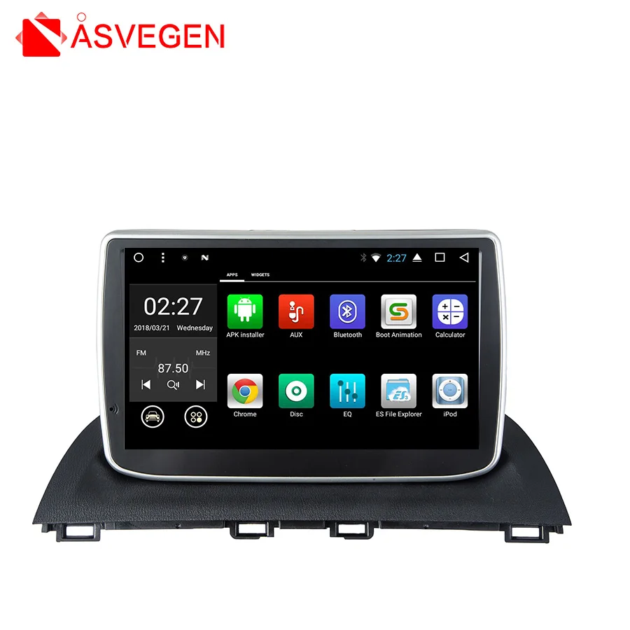 Asvegen HD Touch Screen Android 7.1 Quad Core Car Radio GPS Navigation Stereo Headunit WIFI 4G Media DVD Player For MAZDA 3 2014
Asvegen HD Touch Screen Android 7.1 Quad Core Car Radio GPS Navigation Stereo Headunit WIFI 4G Media DVD Player For MAZDA 3 2014