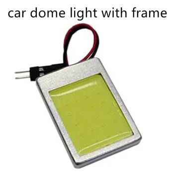 10 pieces with frame 12W COB Chip 24led LED Car Interior Light T10 Festoon Dome Adapter 12V Car Vehicle LED Panel hot sale
10 pieces with frame 12W COB Chip 24led LED Car Interior Light T10 Festoon Dome Adapter 12V Car Vehicle LED Panel hot sale