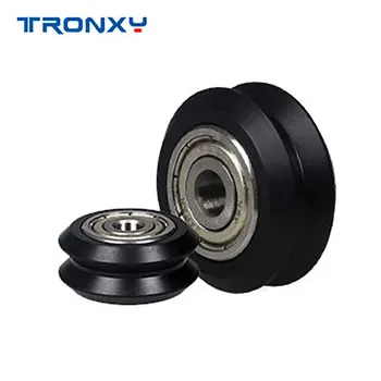 5 pcs/lot Tronxy 3D Printer Wheel Aluminium profile rail 2020 V-type Pulley with Bearings 625ZZ Wheel
5 pcs/lot Tronxy 3D Printer Wheel Aluminium profile rail 2020 V-type Pulley with Bearings 625ZZ Wheel