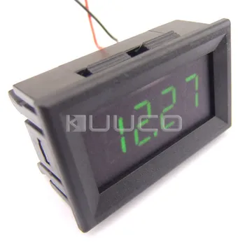 DC Voltmeter DC 4~30.0V Voltage Meter Green Led display Volt Meter/Panel Meter DC 12V 24V Digital Meter/Monitor/Tester
DC Voltmeter DC 4~30.0V Voltage Meter Green Led display Volt Meter/Panel Meter DC 12V 24V Digital Meter/Monitor/Tester