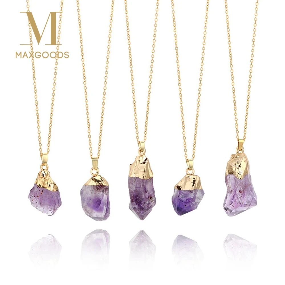 1 Pcs Natural Crystal Chakra Rock Necklace for Women Men Gold Color Chain Irregular Quartz Point Healing Stone Pendant Necklace
1 Pcs Natural Crystal Chakra Rock Necklace for Women Men Gold Color Chain Irregular Quartz Point Healing Stone Pendant Necklace