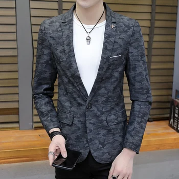 Casual suit male spring and autumn 2018 new small suit men's jacket jacket Slim Korean youth handsome single suit
Casual suit male spring and autumn 2018 new small suit men's jacket jacket Slim Korean youth handsome single suit