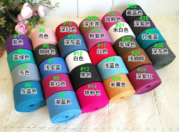 New 10 Meters 38mm polyester/cotton Ribbon Canvas Webbing /Strap Tape For Bag Strapping Belt Making Sewing DIY Craft For Home
New 10 Meters 38mm polyester/cotton Ribbon Canvas Webbing /Strap Tape For Bag Strapping Belt Making Sewing DIY Craft For Home
