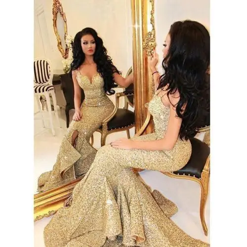 2019 new mermaid sequin Long Prom Dress ruffles Formal Party Gown sweetheart Custom Made
2019 new mermaid sequin Long Prom Dress ruffles Formal Party Gown sweetheart Custom Made