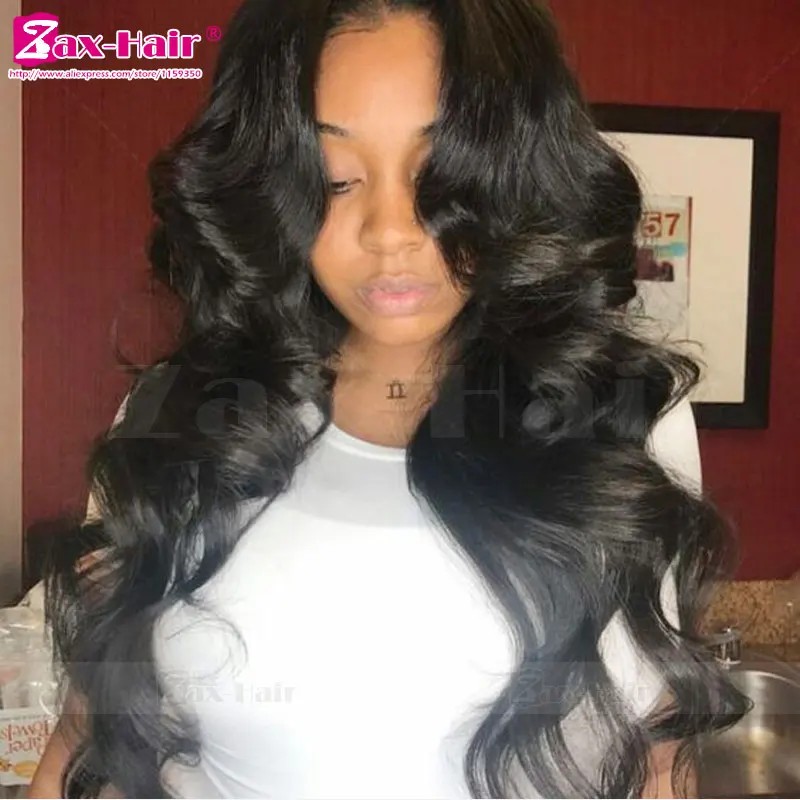 Unprocessed U Part Wig Human Hair Wavy Stocked 7A U Part Human Hair Wigs Virgin Human Hair Top Quality 130% Density U Part Wig