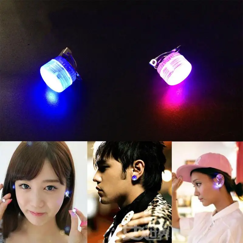 Popular LED Flashing Ear Wearing Studs Blinking Ear Stud Unisex Earrings Dance Party Luminous Ear Decoration Jewelry
Popular LED Flashing Ear Wearing Studs Blinking Ear Stud Unisex Earrings Dance Party Luminous Ear Decoration Jewelry