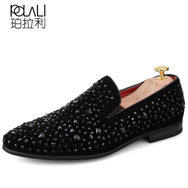 Black Spikes 2019 New Brand Mens Loafers Luxury Shoes Denim And Metal Sequins High Quality Casual Men Shoes
Black Spikes 2019 New Brand Mens Loafers Luxury Shoes Denim And Metal Sequins High Quality Casual Men Shoes
