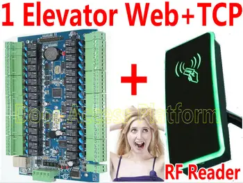 1 pcs of WEB Interface Elevator Controller panel+1 pc EM RFID ID Card Reader system with TCP/IP Network+PC Software +SDK program
1 pcs of WEB Interface Elevator Controller panel+1 pc EM RFID ID Card Reader system with TCP/IP Network+PC Software +SDK program