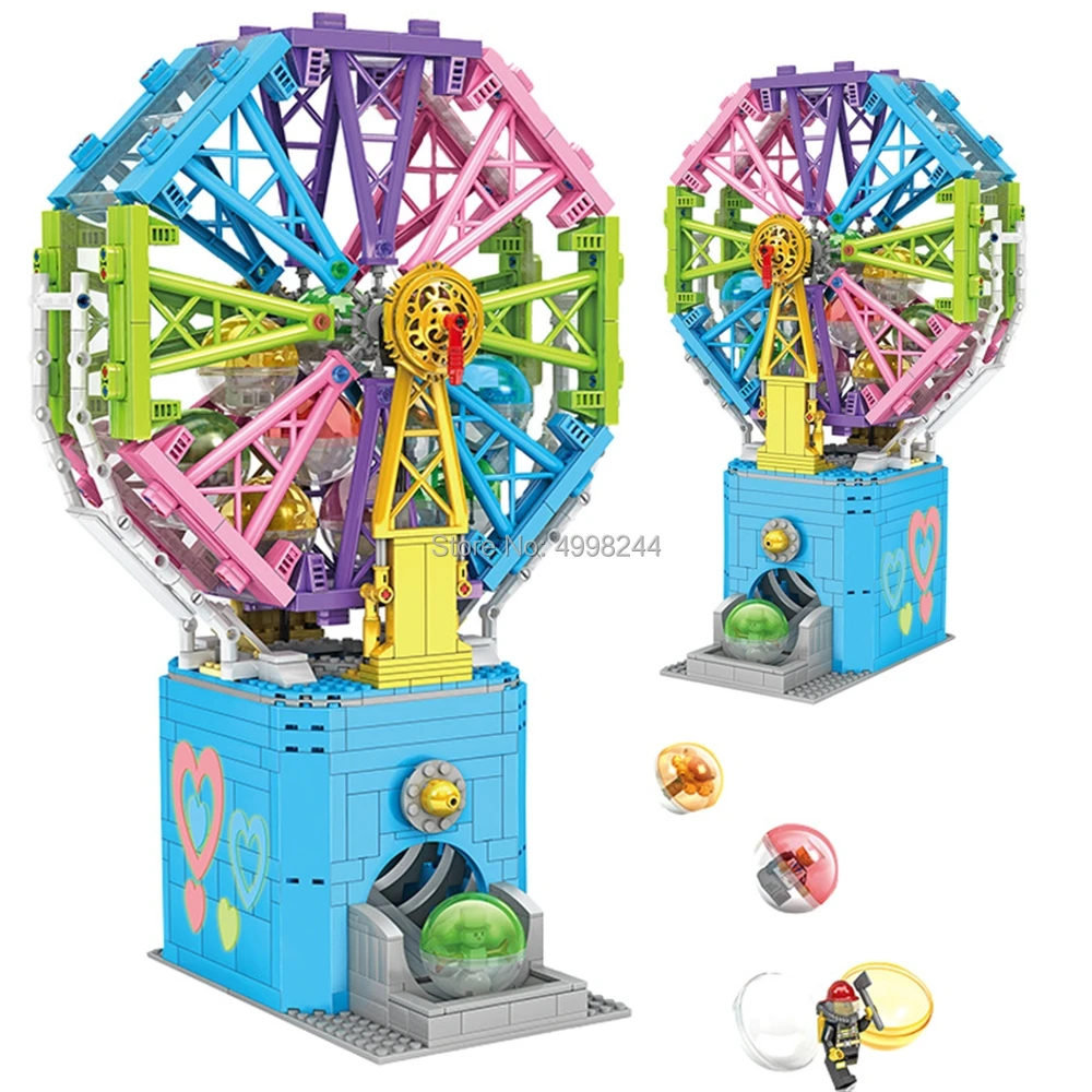 ky10004 1208pcs creator simulation gashapon machines egg box building block Bricks Toy
ky10004 1208pcs creator simulation gashapon machines egg box building block Bricks Toy