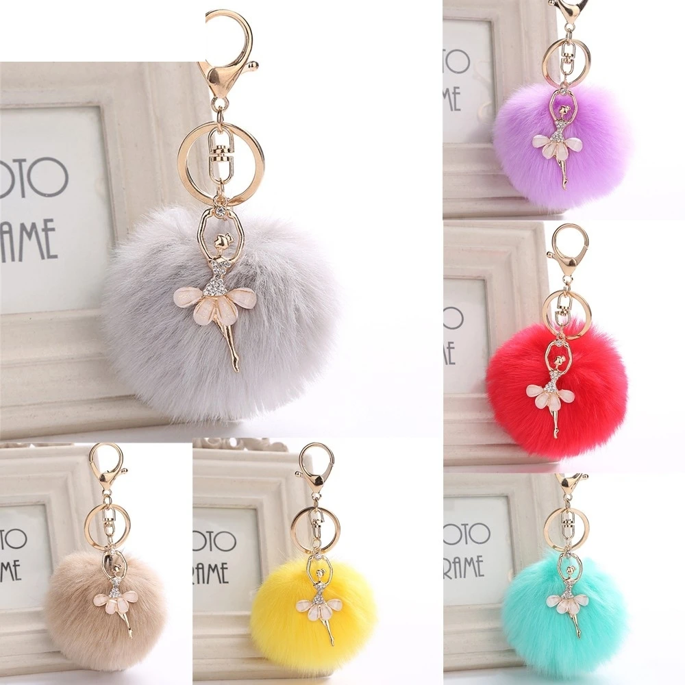 OTOKY Hot Sale 8CM Cute Dancing Angel Keychain Pendant Women Key Ring Holder Pompoms Key Chains Dropshipping Mar16
OTOKY Hot Sale 8CM Cute Dancing Angel Keychain Pendant Women Key Ring Holder Pompoms Key Chains Dropshipping Mar16