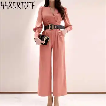 High Quality Long sleeve Jumpsuit Female Spring 2019 New Women Fashion Bodysuit Rompers High Waist office Jumpsuit
High Quality Long sleeve Jumpsuit Female Spring 2019 New Women Fashion Bodysuit Rompers High Waist office Jumpsuit