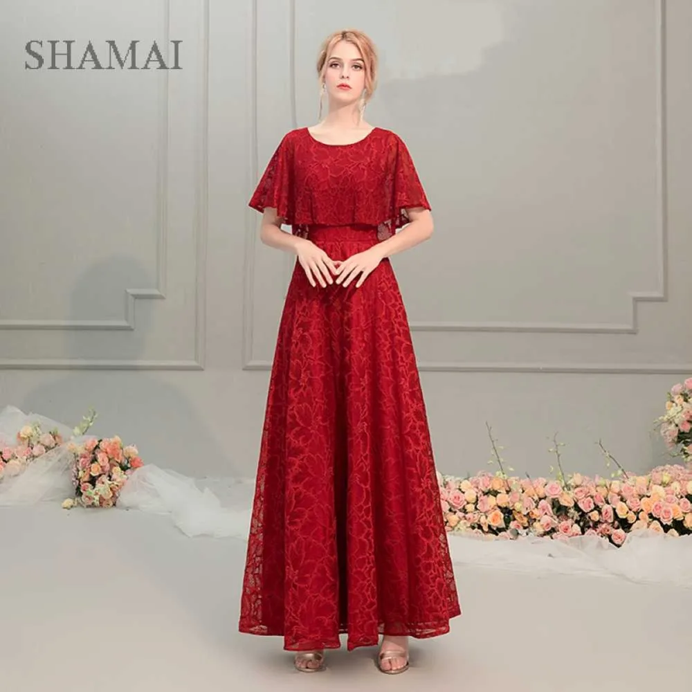 SHAMAI A-Line Prom Dress 2019 Dark Red Bride Banquet Elegant High Quality Party Prom Dress Robe De Soiree Free Shipping
SHAMAI A-Line Prom Dress 2019 Dark Red Bride Banquet Elegant High Quality Party Prom Dress Robe De Soiree Free Shipping