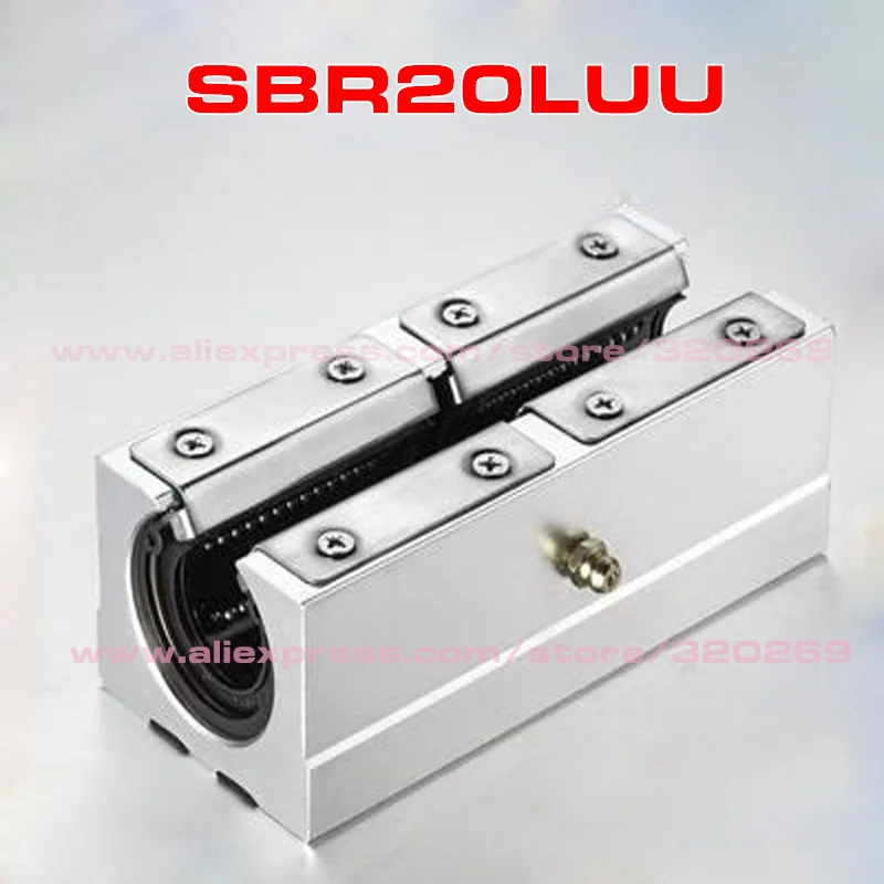 SBR20LUU aluminum Linear motion ball bearing slide block match use SBR20 20mm
SBR20LUU aluminum Linear motion ball bearing slide block match use SBR20 20mm