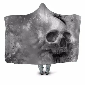 Gray Cloud Skull 3D Print Hooded Blanket Couch Quilt Cover Youth Travel Velvet Plush Throw Fleece Blanket Bedspread Home Office
Gray Cloud Skull 3D Print Hooded Blanket Couch Quilt Cover Youth Travel Velvet Plush Throw Fleece Blanket Bedspread Home Office