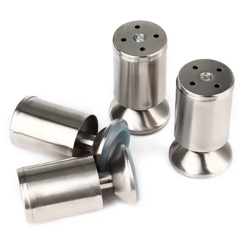 4pcs 50*100mm Height Adjustable Furniture Legs Chrome Table Bed Sofa Cabinet feet foot legs Stainless Steel Cylindrical Thicken
4pcs 50*100mm Height Adjustable Furniture Legs Chrome Table Bed Sofa Cabinet feet foot legs Stainless Steel Cylindrical Thicken