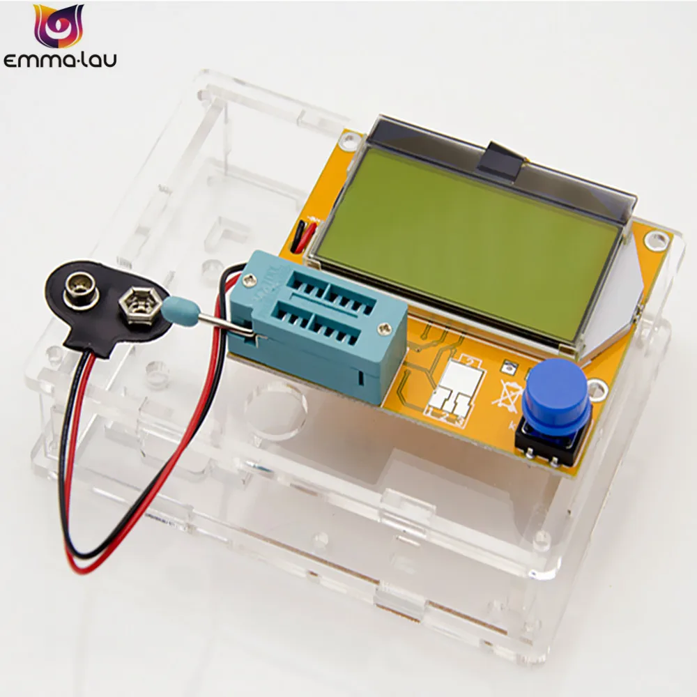 Original LCR-T4 ESR Meter Transistor Tester Digital Mega328 M328 Lcr Diode Triode Capacitance Test Multimeter + Matched Shell
Original LCR-T4 ESR Meter Transistor Tester Digital Mega328 M328 Lcr Diode Triode Capacitance Test Multimeter + Matched Shell
