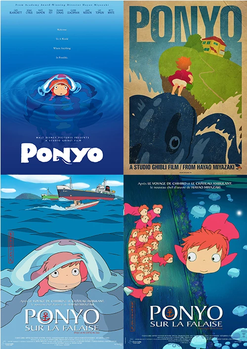 Gake no ue no Ponyo Poster Clear Image Wall Stickers Home Decoration High Quality Prints White Coated Paper home art Brand
Gake no ue no Ponyo Poster Clear Image Wall Stickers Home Decoration High Quality Prints White Coated Paper home art Brand