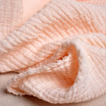 Thickening double color cotton crepe fabric pure color spring and summer dress texture cotton and linen
Thickening double color cotton crepe fabric pure color spring and summer dress texture cotton and linen