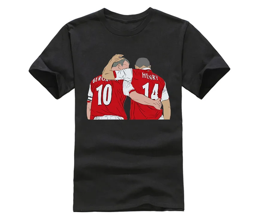 Hot Sale Gunners Dennis Bergkamp And Thierry Henry T-shirt Homme Fashion Mens Short Sleeve T Shirt
Hot Sale Gunners Dennis Bergkamp And Thierry Henry T-shirt Homme Fashion Mens Short Sleeve T Shirt