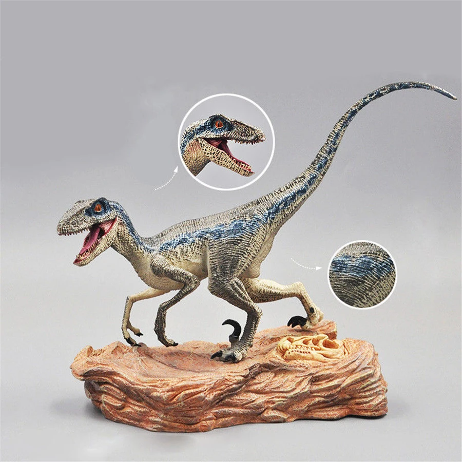 Blue Velociraptor Dinosaur Jurassic Action Figure With Base Animal Model Collector Decoration Gift for Kids
Blue Velociraptor Dinosaur Jurassic Action Figure With Base Animal Model Collector Decoration Gift for Kids