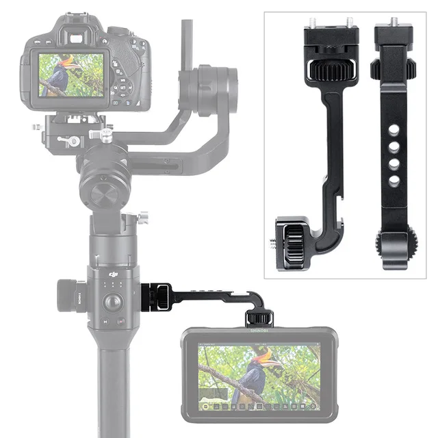 AgimbalGear DH11 All in 1 Dji Ronin SC/ S Extend Magic Arm for Monitor LED Video Light Gimbal Mount Adapter with Arri Cold Shoe
AgimbalGear DH11 All in 1 Dji Ronin SC/ S Extend Magic Arm for Monitor LED Video Light Gimbal Mount Adapter with Arri Cold Shoe
