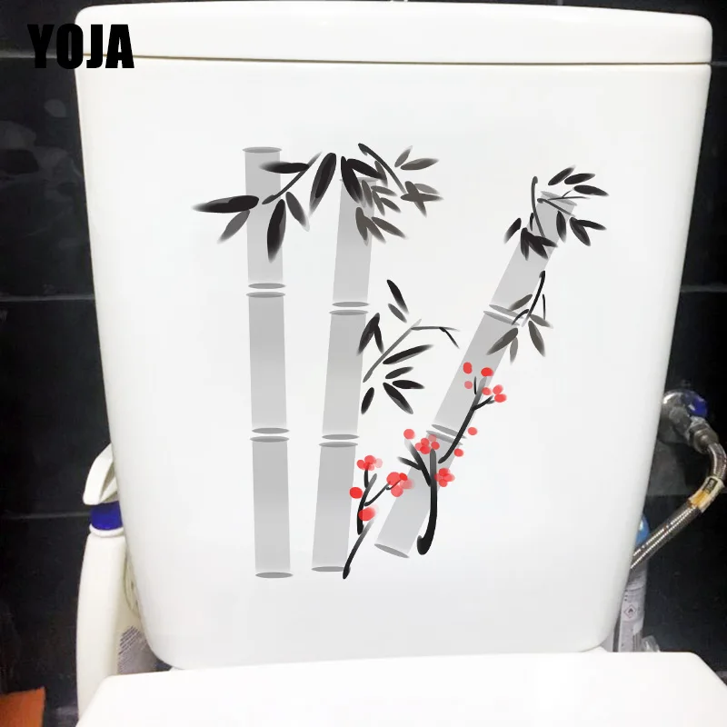 YOJA 22X22.9CM бамбуковая картина с чернилами Классические домашние настенные