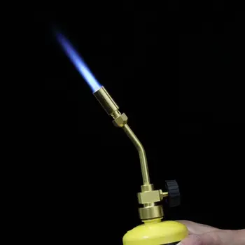 MAPP Gas Turbo Torch Brazing Gun Super Propane Gas Welding Plumbing CGA600 Connection
MAPP Gas Turbo Torch Brazing Gun Super Propane Gas Welding Plumbing CGA600 Connection