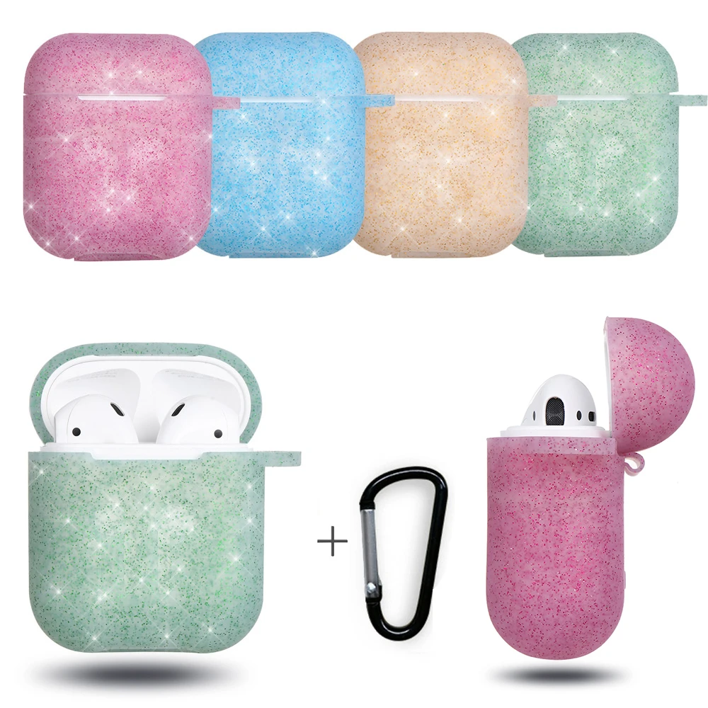 Soft Silicone Case Shockproof Thicken Earphone Protective Cover Colorful Dust Proof Earphones Pouch For Airpods Air Pods
Soft Silicone Case Shockproof Thicken Earphone Protective Cover Colorful Dust Proof Earphones Pouch For Airpods Air Pods