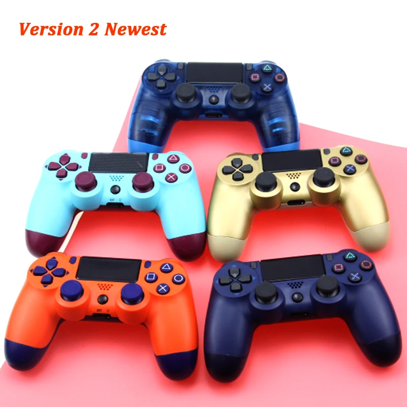 Version 2 Bluetooth 4.0 Wireless Gamepad Controller For PlayStation 4 Game Joystick For Sony Double shock for PS4 Pro
Version 2 Bluetooth 4.0 Wireless Gamepad Controller For PlayStation 4 Game Joystick For Sony Double shock for PS4 Pro