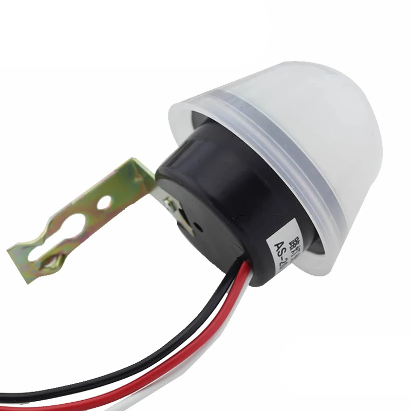 AS-20 220VAC 50-60Hz 10A Photocell Switch Automatic On or Off Street Light Photo Sensor Switch
AS-20 220VAC 50-60Hz 10A Photocell Switch Automatic On or Off Street Light Photo Sensor Switch