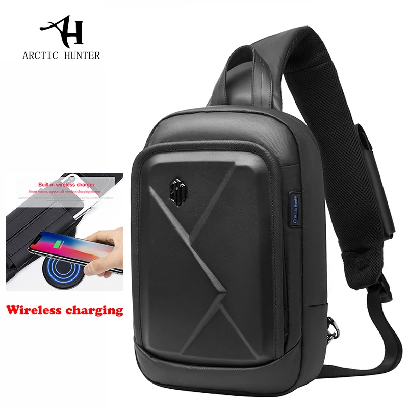 ARCTIC HUNTER Wireless Charging Shoulder Bags Casual Large Capacity Multi-function Sling Chest Bag Business Travel Messenger Bag
ARCTIC HUNTER Wireless Charging Shoulder Bags Casual Large Capacity Multi-function Sling Chest Bag Business Travel Messenger Bag