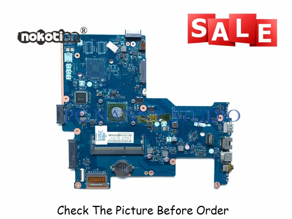 PCNANNY 764265-501 LA-A996P for HP 15-G laptop motherboard ZS051 A4-6210 DDR3 PC Notebook Mainboard tested
PCNANNY 764265-501 LA-A996P for HP 15-G laptop motherboard ZS051 A4-6210 DDR3 PC Notebook Mainboard tested