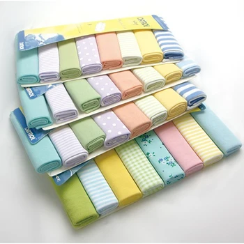 (8PCS/ LOT)Nursing towel baby bibs handkerchief WITH 100% cotton 20*20CM cm baby dry towel