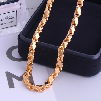 JH Hot Sale Fashion Rose Gold Color Long Necklace Initial Chain Classic Brand Chains Original Jewelry 60 cm Best Friends Gift
JH Hot Sale Fashion Rose Gold Color Long Necklace Initial Chain Classic Brand Chains Original Jewelry 60 cm Best Friends Gift