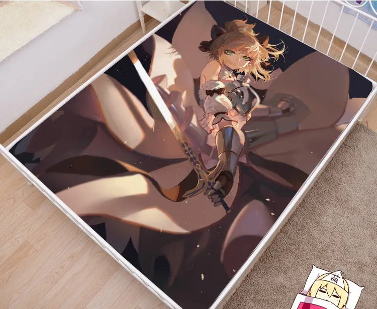 Наматрасник с японским аниме мультяшным принтом Fate Stay Night Saber, натяжная простыня, покрывало, покрывало № 3
Наматрасник с японским аниме мультяшным принтом Fate Stay Night Saber, натяжная простыня, покрывало, покрывало № 3