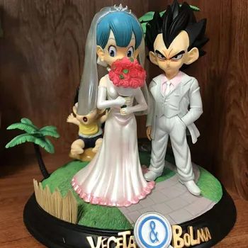 Anime Dragon Ball Figures Trunks Vegeta and Bulma Wedding ver. PVC action figure collection model toy
Anime Dragon Ball Figures Trunks Vegeta and Bulma Wedding ver. PVC action figure collection model toy