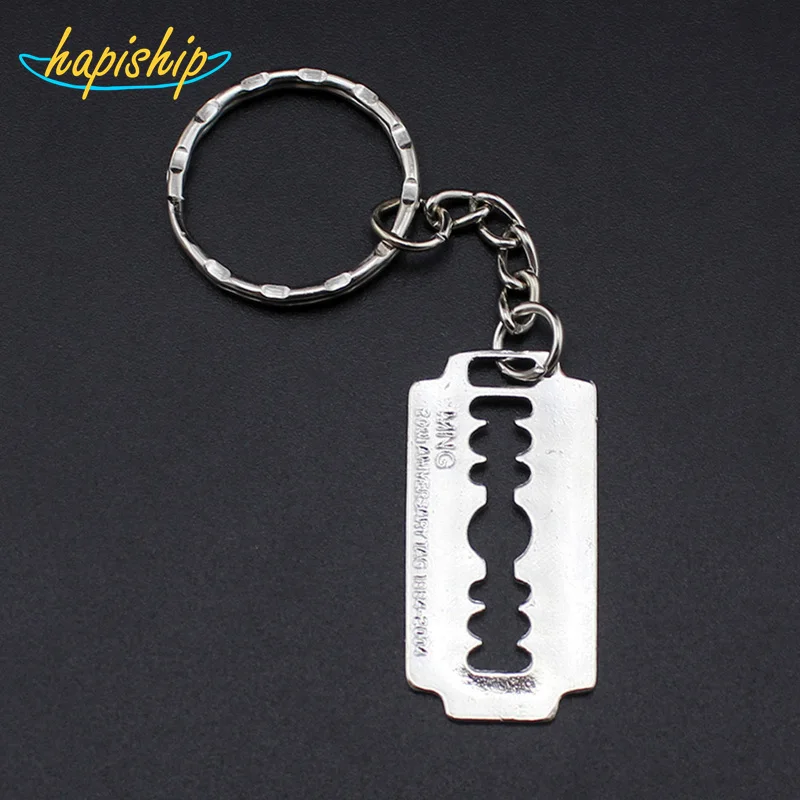 Hapiship 2017 New Women/Men's Fashion Jewelry Handmade Silver Blade Key Chains Key Rings Alloy Charms Gifts YSEF96 Wholesale
Hapiship 2017 New Women/Men's Fashion Jewelry Handmade Silver Blade Key Chains Key Rings Alloy Charms Gifts YSEF96 Wholesale