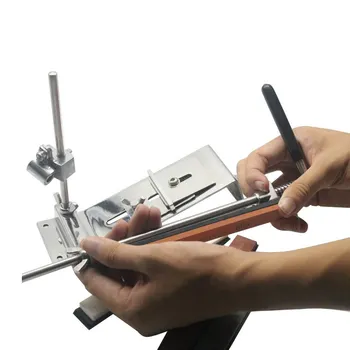 Professional Blades Cutter Sharpener Steel Chef Sharpener Kitchen Sharpening System Fix-angle 4 Whetstone RT99
Professional Blades Cutter Sharpener Steel Chef Sharpener Kitchen Sharpening System Fix-angle 4 Whetstone RT99