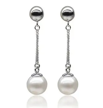 Free Shipping 7-8.5MM AAA White Genuine Akoya Pearl Long Drop Earrings 925 Sterling Silver #0207
Free Shipping 7-8.5MM AAA White Genuine Akoya Pearl Long Drop Earrings 925 Sterling Silver #0207