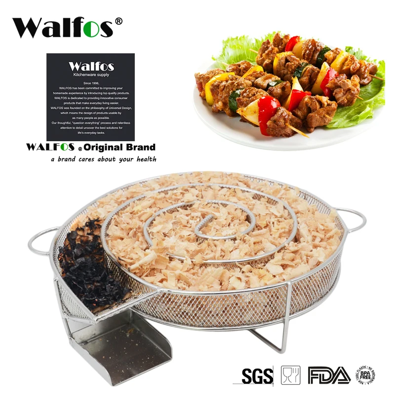 Walfos BBQ Accessories Cold Smoke Generator BBQ Grill Cooking Tools for Smoker Flavor Wood Chips Grill Bacon Cold Smoking
Walfos BBQ Accessories Cold Smoke Generator BBQ Grill Cooking Tools for Smoker Flavor Wood Chips Grill Bacon Cold Smoking