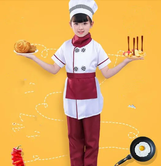 5pcs Kids Cooking Costumes Children Apron Hat Clothes Trousers Scarf Chef Costume Craft Art Cooking Baking Parent child clothes
5pcs Kids Cooking Costumes Children Apron Hat Clothes Trousers Scarf Chef Costume Craft Art Cooking Baking Parent child clothes